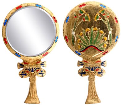 mirror egyptian lotus mandarava