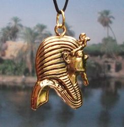 Large Tutankhamun Profile Pendant