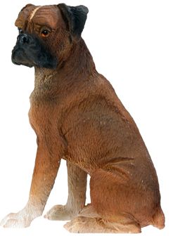 Dog Breed Statues - Boxer - Small
