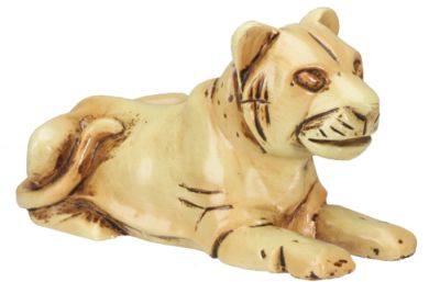 Ancient Egyptian Faience Tiger Statue