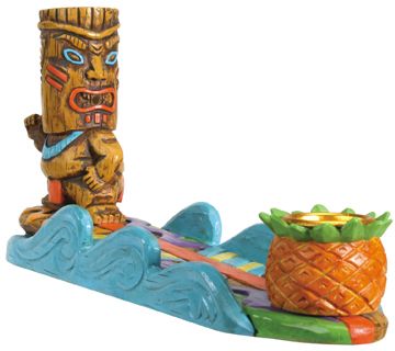 Tiki Surfer Incense Burner