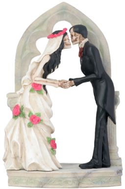 Skeleton Wedding Love Never S Statue Mandarava Gifts Skeleton Wedding Love Never S Statue Mandarava Gifts For The Spirit