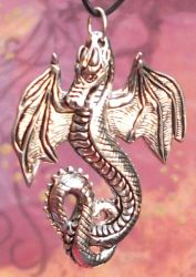 Royal Dragon Pendant Available on Display Card