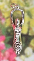 Spiral Goddess Pendant Available on Display Card