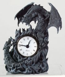 Fighting Dragons Clock