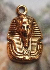 Medium Tutankhamun Mask Pendant Available on Display Card