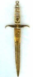 Ankh Sword Available on Display Card