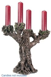 Green Man Candle Holder