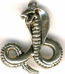 Striking Cobra Pendant