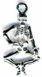Small Double-Sided Dancing Skeleton