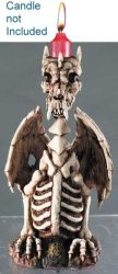 Dragon Skeleton Votive Holder