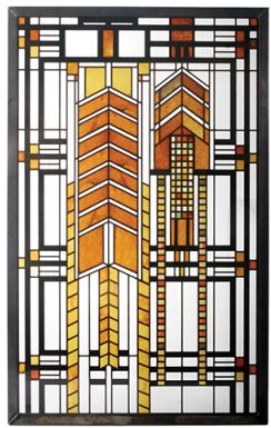 Frank Lloyd Wright- Autumn Sumac Art Glass