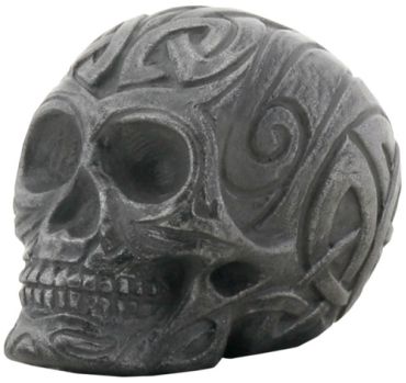 Tribal Skull Statue