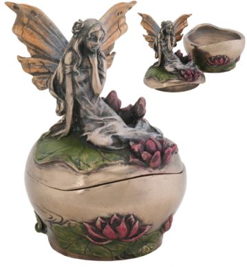 Art Nouveau - Art Deco Fairy Michelle Jewelry Box