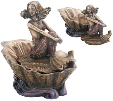 Art Nouveau - Art Deco Mermaid Layla Jewelry Box