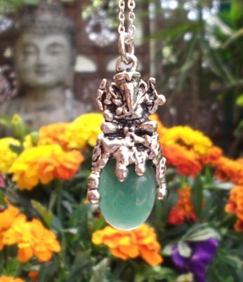 Baby Ganesha Gem Pendant