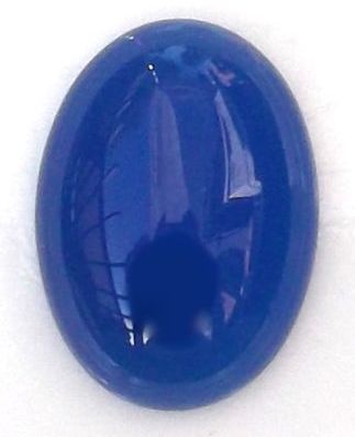 Blue Onyx Semi-precious Gemstone Cabochon