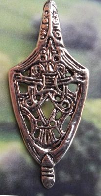 Celtic Protection Shield Jewelry Pendant