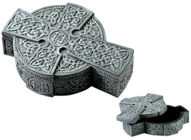 Celtic Cross Jewelry Box