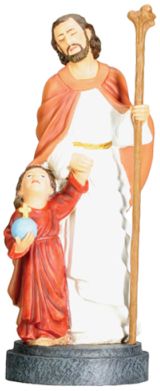 Christian Statues Joseph And Jesus Statue