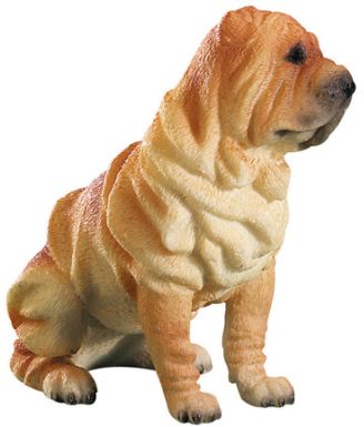 Dog Breed Statues - Sharpei