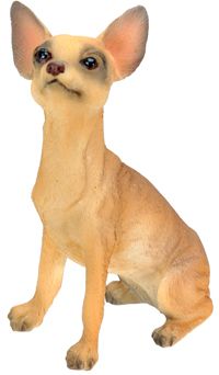 Dog Breed Statues - Tan Chihuahua - Small