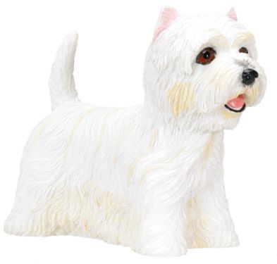 Dog Breed Statues - West Highland Terrier - Small