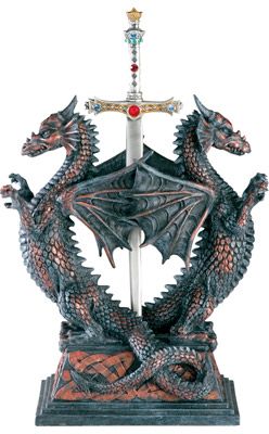 Double Dragon Letter Opener