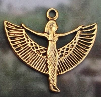 Medium Spread-Winged Isis Pendant