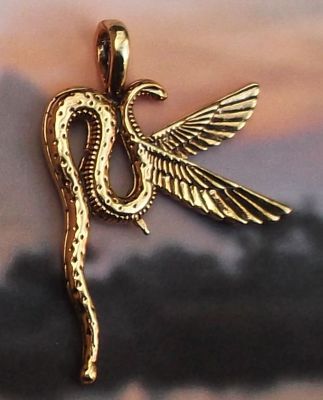 Egyptian Uadjet - Sacred Cobra Pendant
