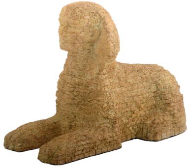 Ancient Egyptian Sphinx Statue