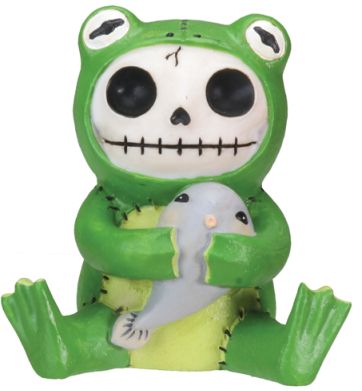 Furrybones Froggie Frog Figurine