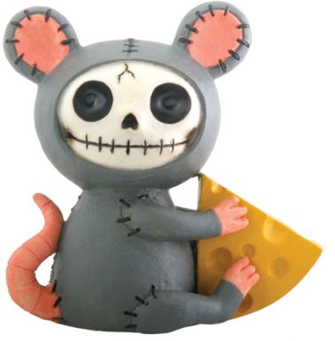 Furrybones Muenster Mouse Figurine