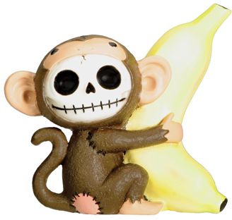 Furrybones Munky Monkey Figurine