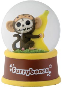 Furrybones Munky Monkey Waterglobe (65mm)