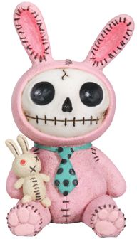 Furrybones Pink Bun-Bun Bunny Figurine