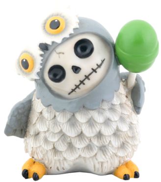 Furrybones Snow Hootie Owl Figurine