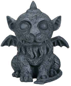 Gothic Gargoyles - Baby Lion Gargoyle Statue