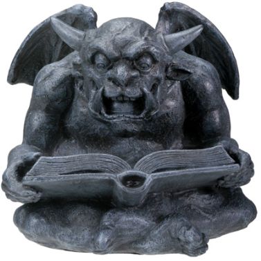 Gothic Gargoyles - Reading Gargoyle Statue