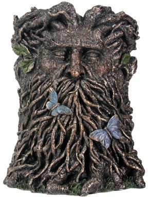 Green Man Pen Holder