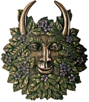 Greenman Spring Plaque