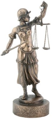 Lady Justice With Sword Statue