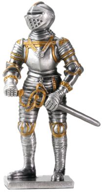 Medieval Knight Statues - English Knight - Style B