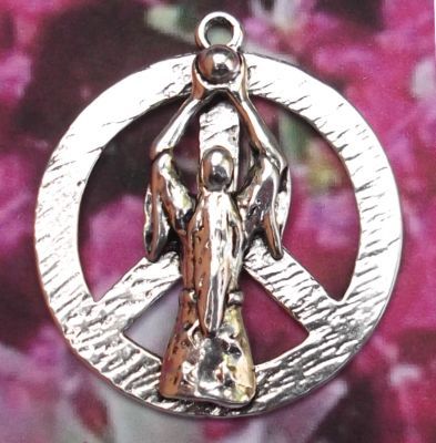 Peace Hecate Goddess Jewelry Pendant