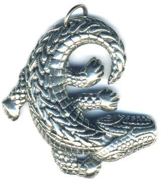 Southwest Lizard Jewelry Pendant