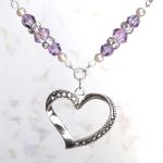 Alexandrite Faithful Heart Necklace