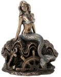 Art Nouveau Mermaid On Oyster