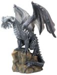 Dark Dragon On Rock Dark Dragon On Rock