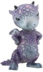 Purple Surly Dragon Statue