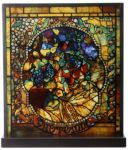 Tiffany Style - Autumn Art Glass Decoration